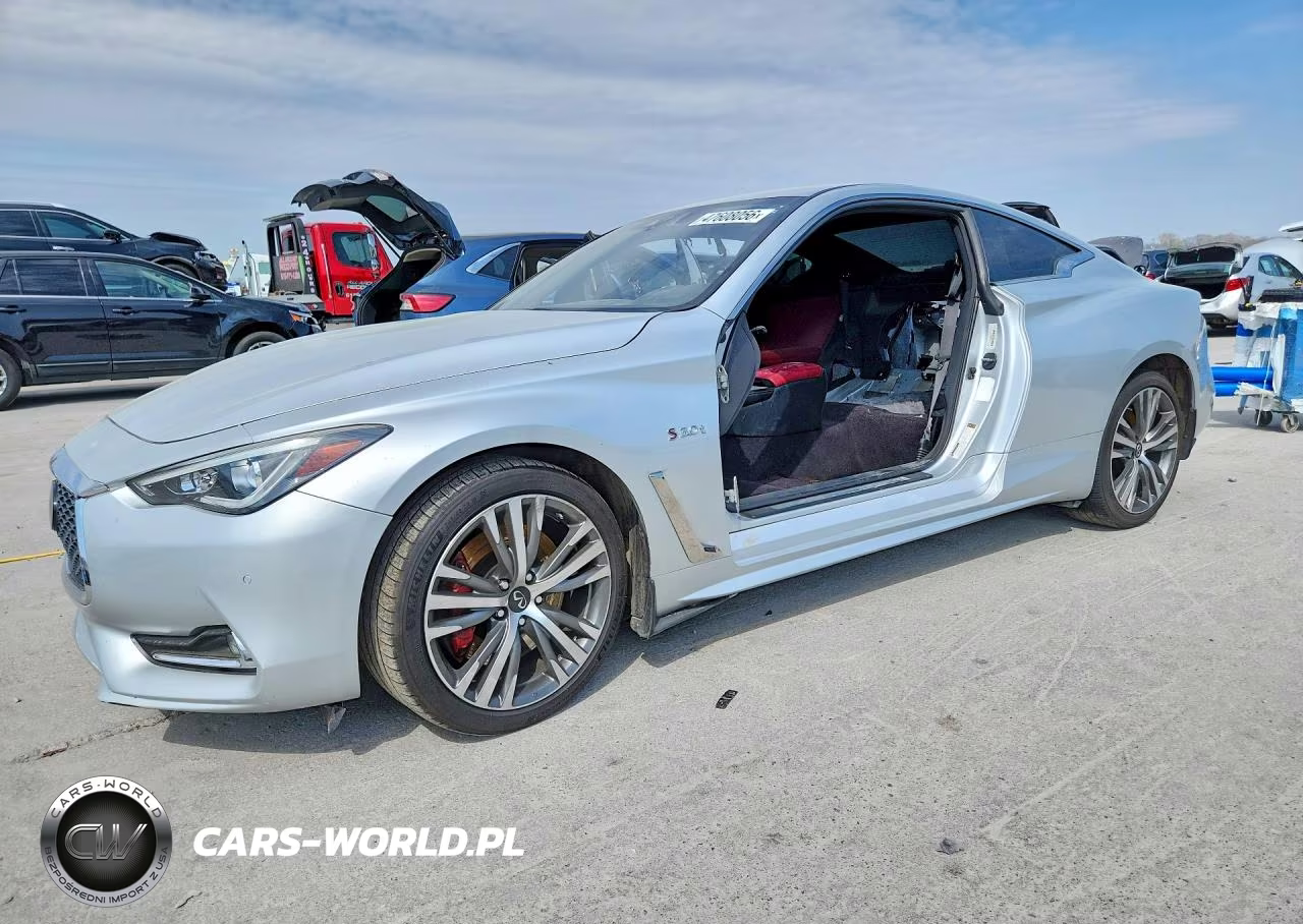 2019 Infiniti Q60 Red Sport 400
