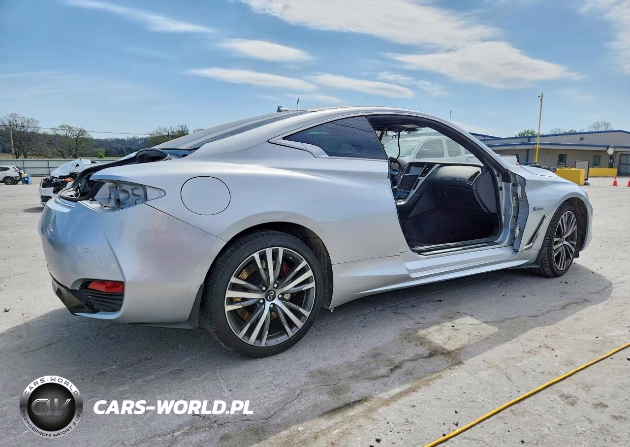 2019 Infiniti Q60 Red Sport 400 VIN:JN1FV7ELXKM440572 - 3