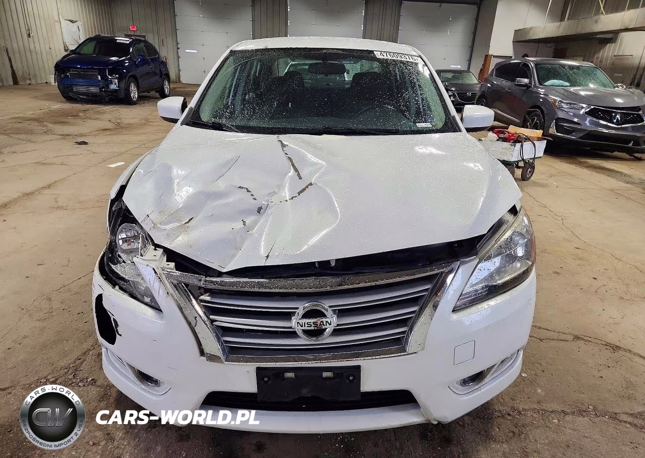 2014 Nissan Sentra Sv VIN:3N1AB7AP2EY319564 - 5