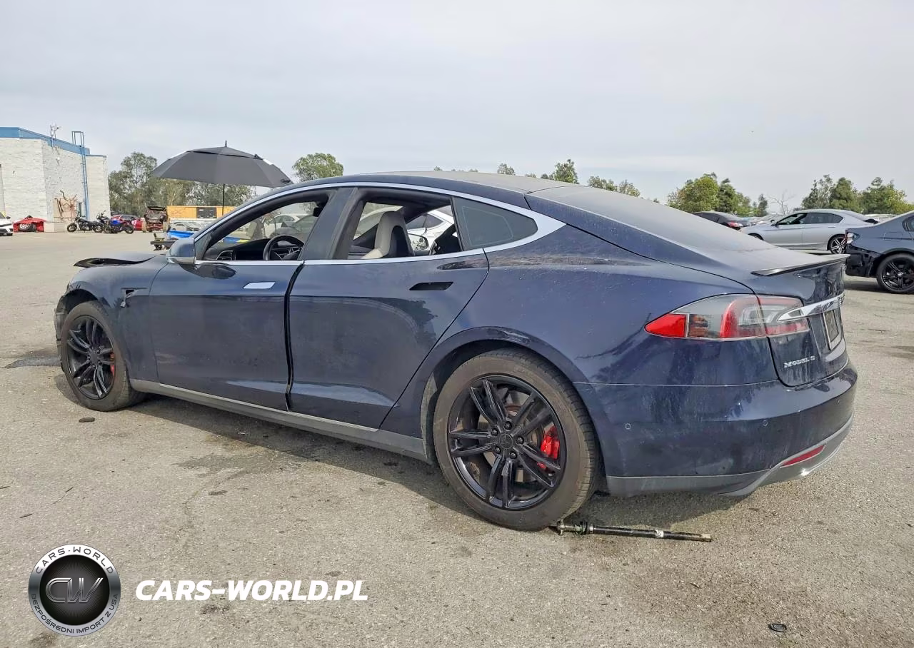 2014 Tesla Model S VIN:5YJSA1H11EFP55806 - 2