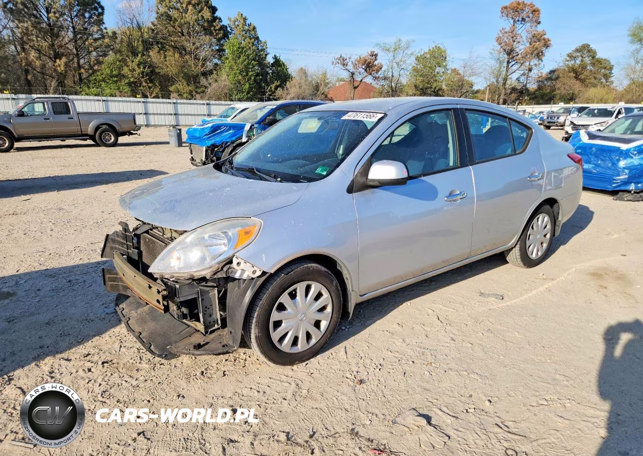 2012 Nissan Versa 1.6 S VIN:3N1CN7AP4CL920873 - 1