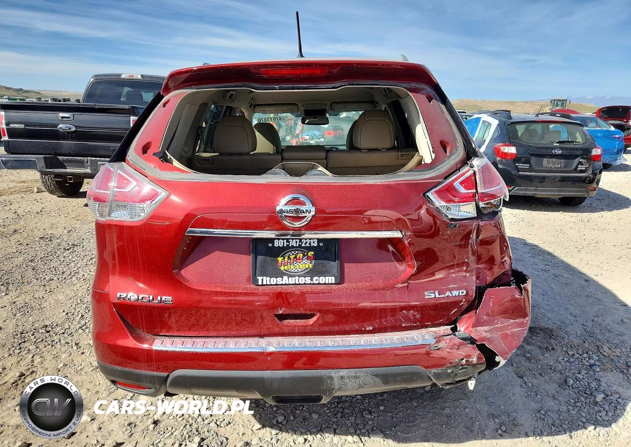 2015 Nissan Rogue Sl VIN:5N1AT2MV8FC795721 - 6