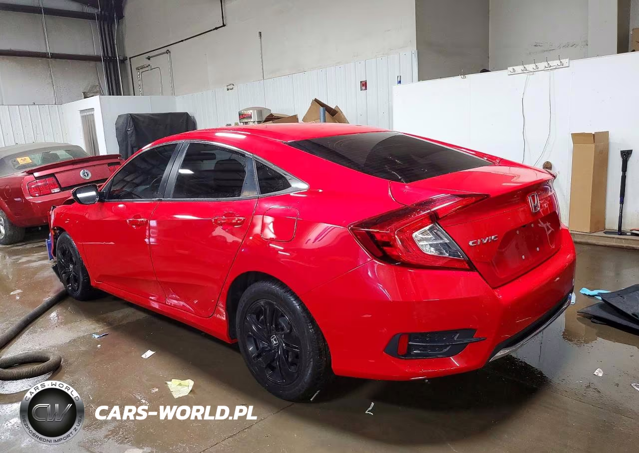 2020 Honda Civic Lx VIN:2HGFC2F67LH537295 - 2