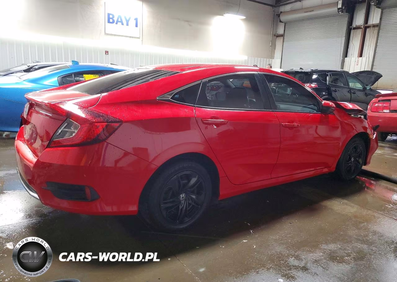 2020 Honda Civic Lx VIN:2HGFC2F67LH537295 - 3