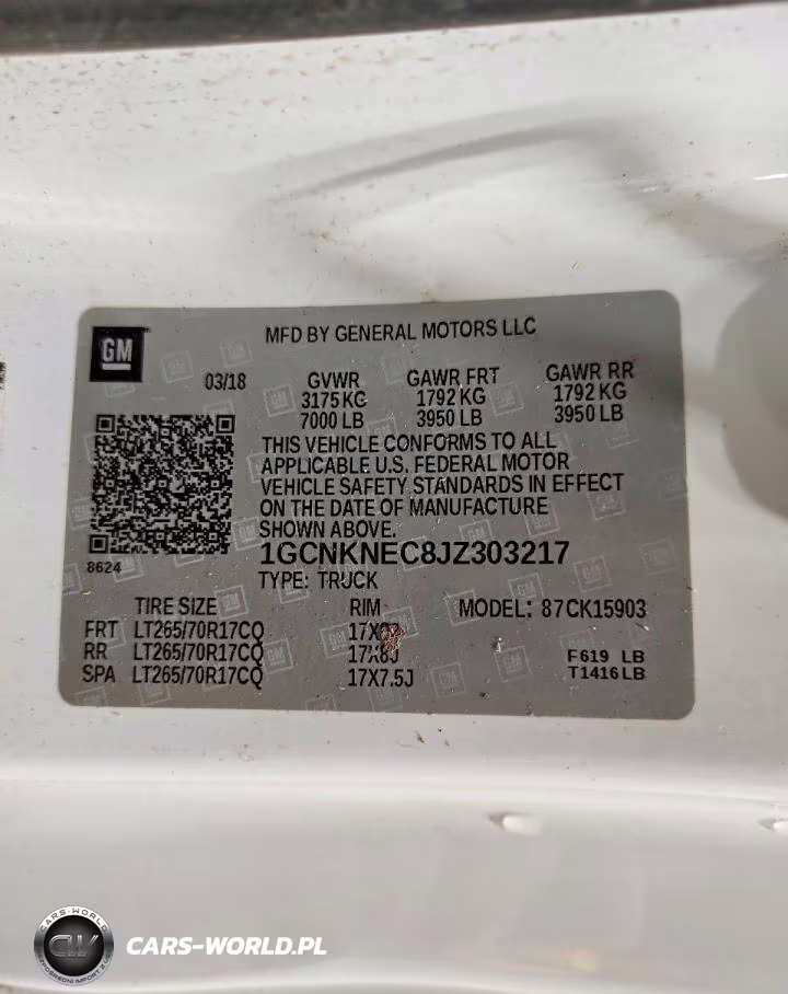2018 Chevrolet Silverado K1500 VIN:1GCNKNEC8JZ303217 - 12