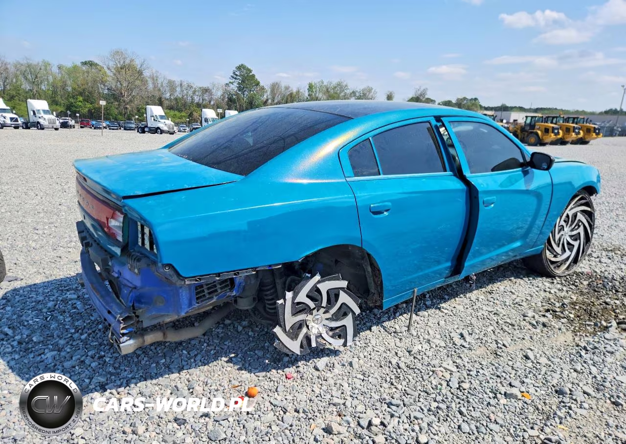 2014 Dodge Charger Police VIN:2C3CDXAT0EH329517 - 3