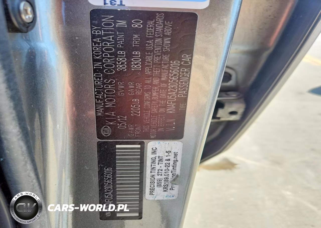 2013 Kia Forte VIN:KNAFU5A23D5656016 - 12