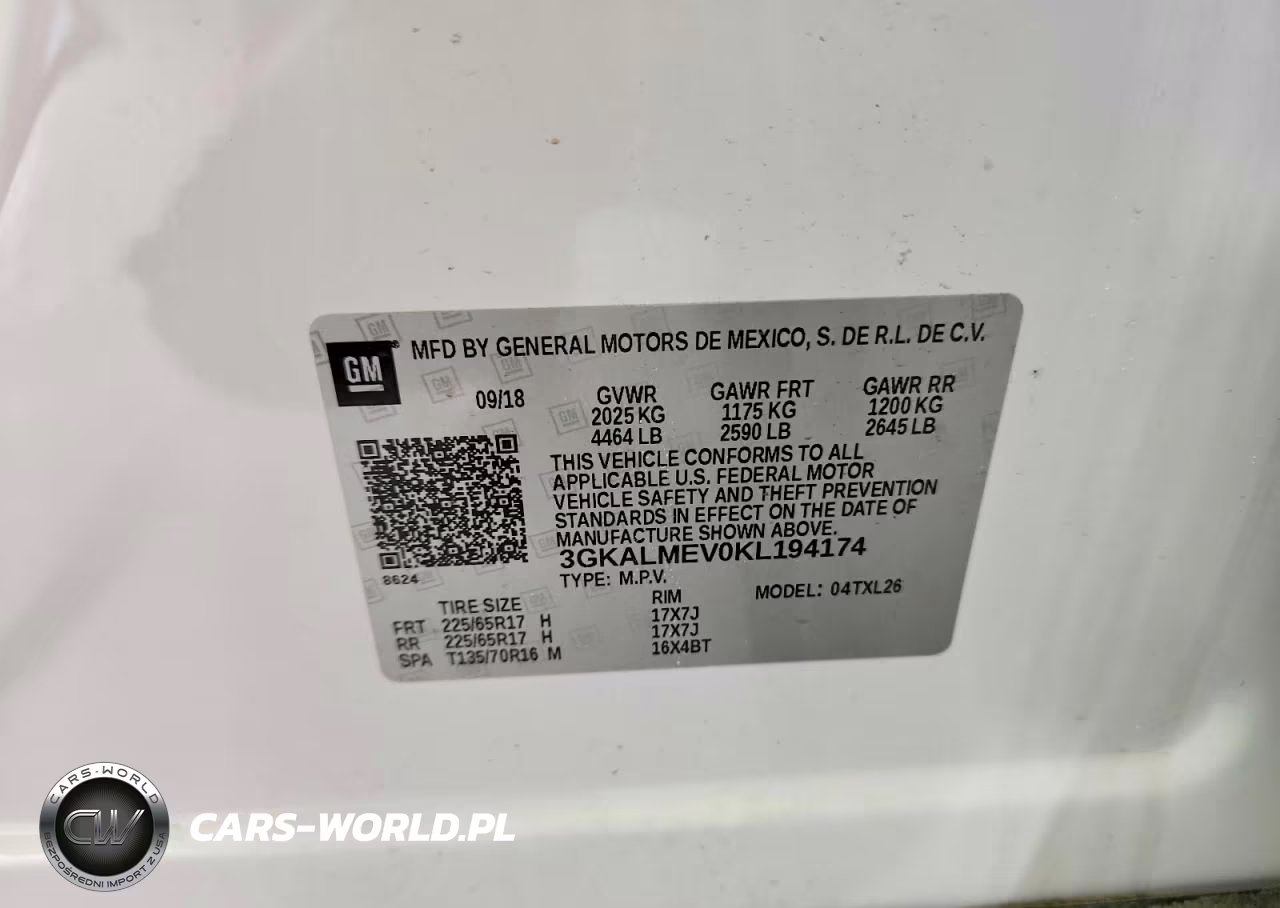 2019 GMC Terrain Sle VIN:3GKALMEV0KL194174 - 14