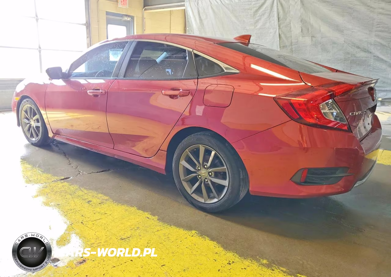 2020 Honda Civic Ex VIN:19XFC1F33LE021722 - 2