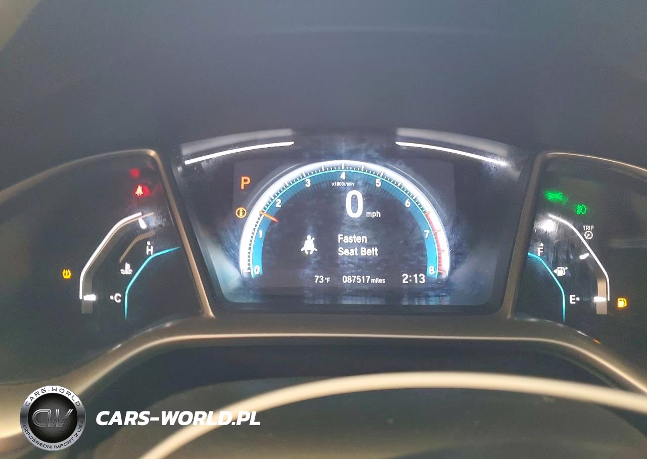 2020 Honda Civic Ex VIN:19XFC1F33LE021722 - 9