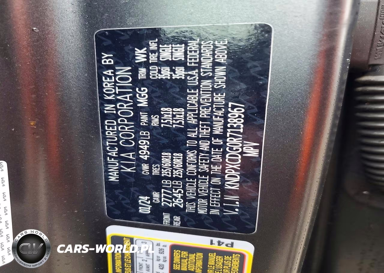 2024 Kia Sportage Hybrid Sx-Prestige VIN:KNDPXCDG0R7138967 - 13