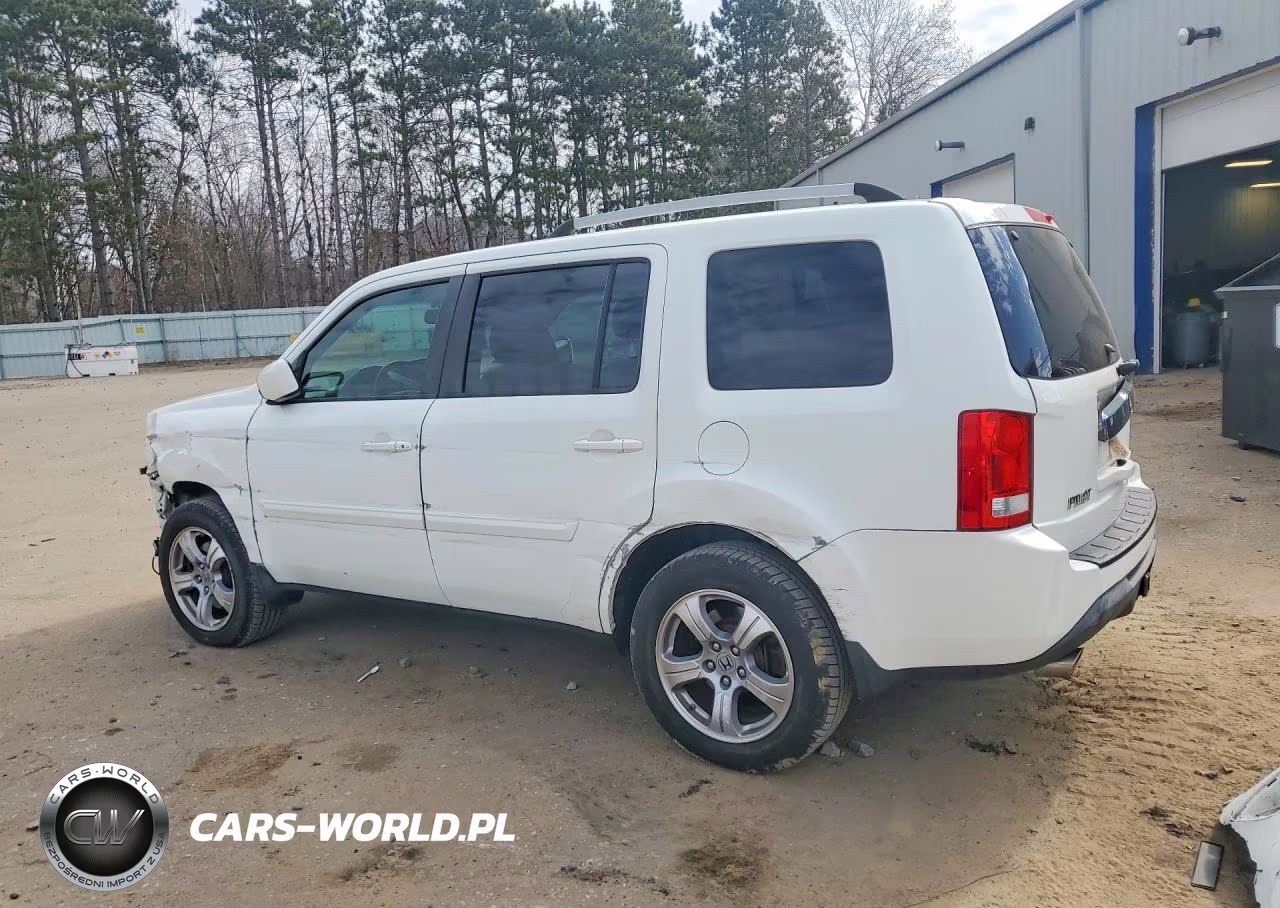 2014 Honda Pilot Exl VIN:5FNYF4H5XEB010536 - 2