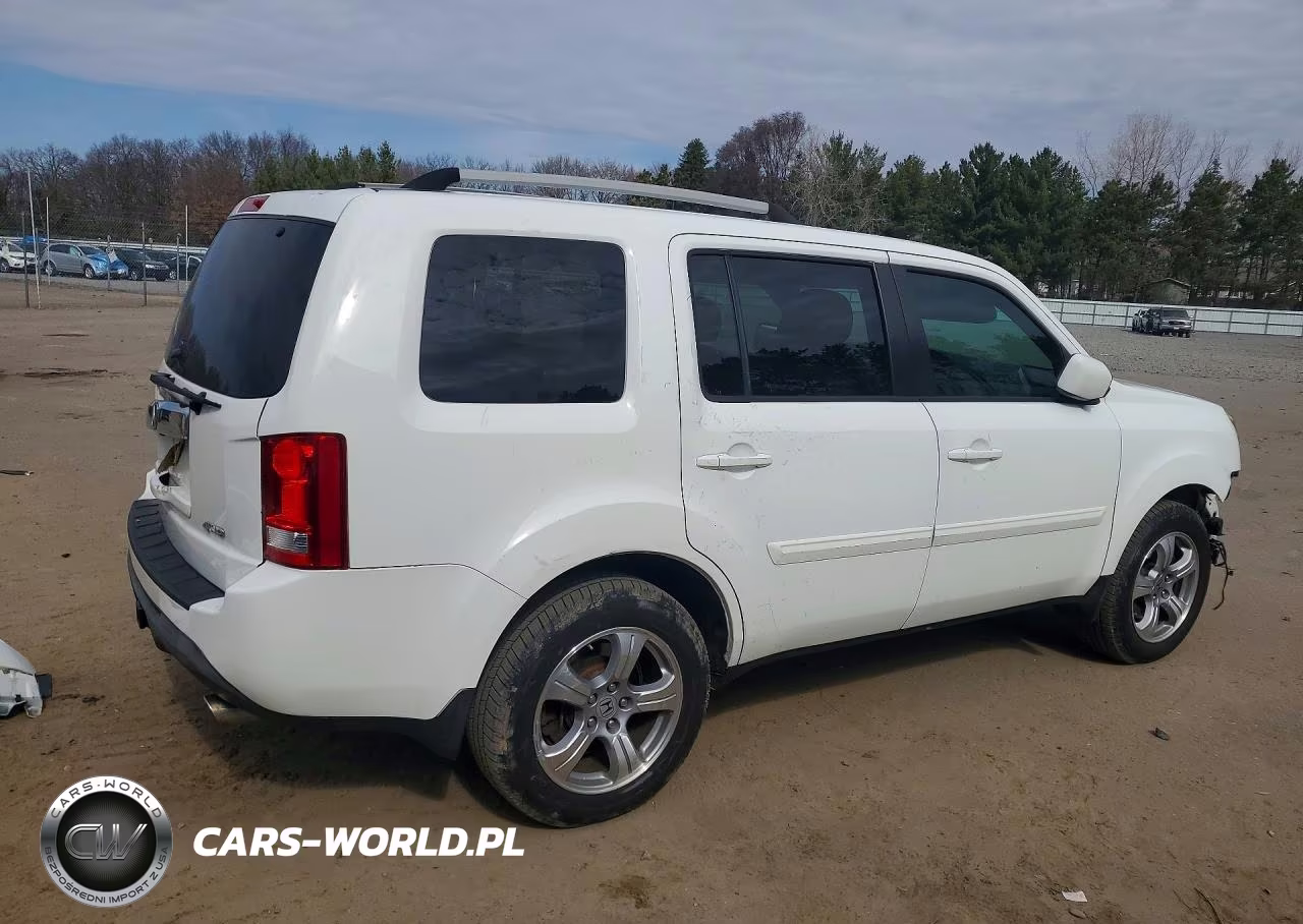 2014 Honda Pilot Exl VIN:5FNYF4H5XEB010536 - 3