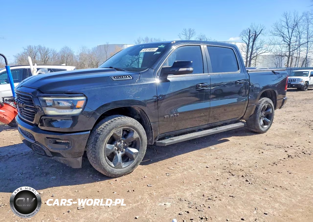 2019 Ram 1500 Big Horn VIN:1C6RRFFGXKN862627 - 1