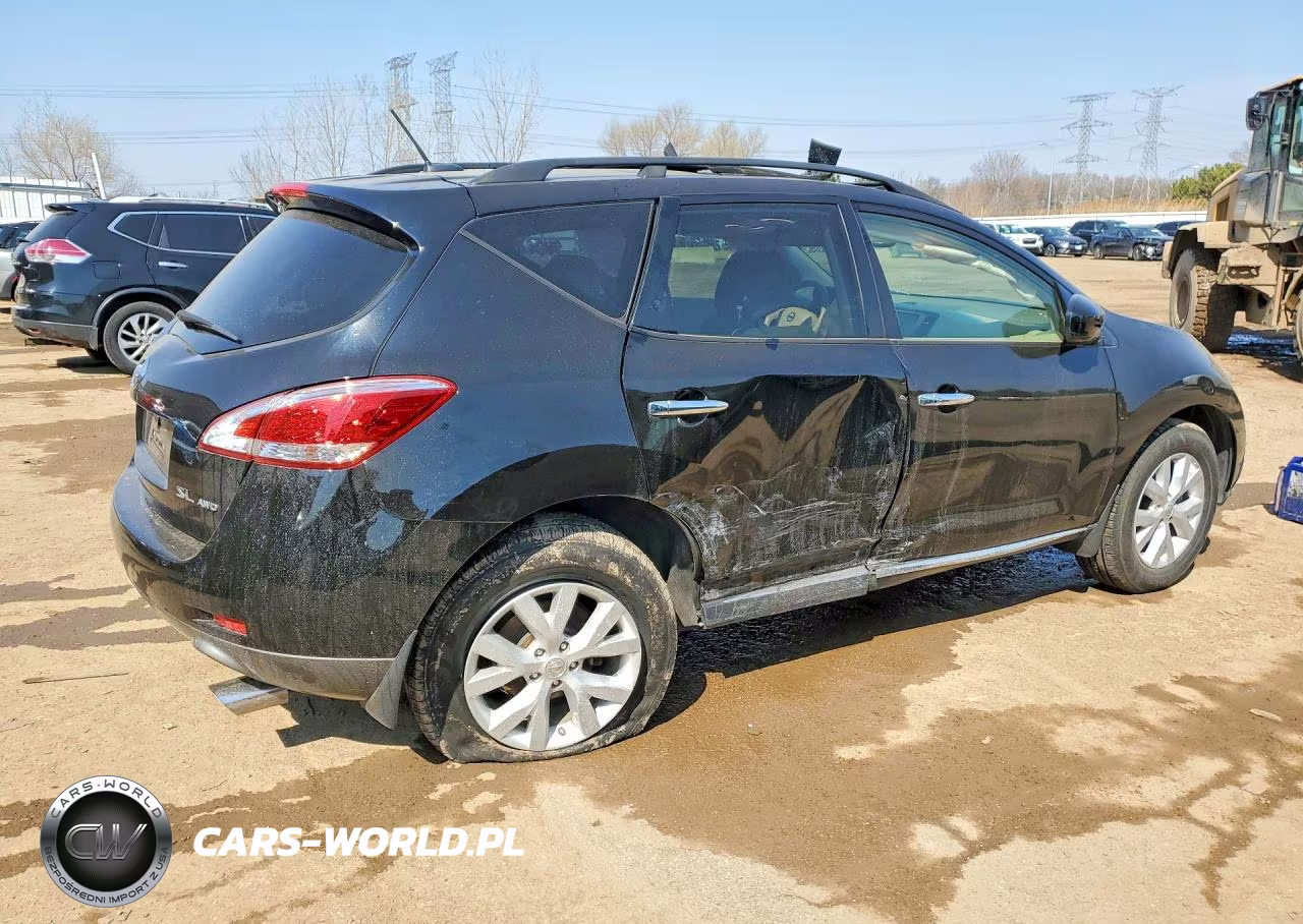 2012 Nissan Murano S VIN:JN8AZ1MW2CW203704 - 3