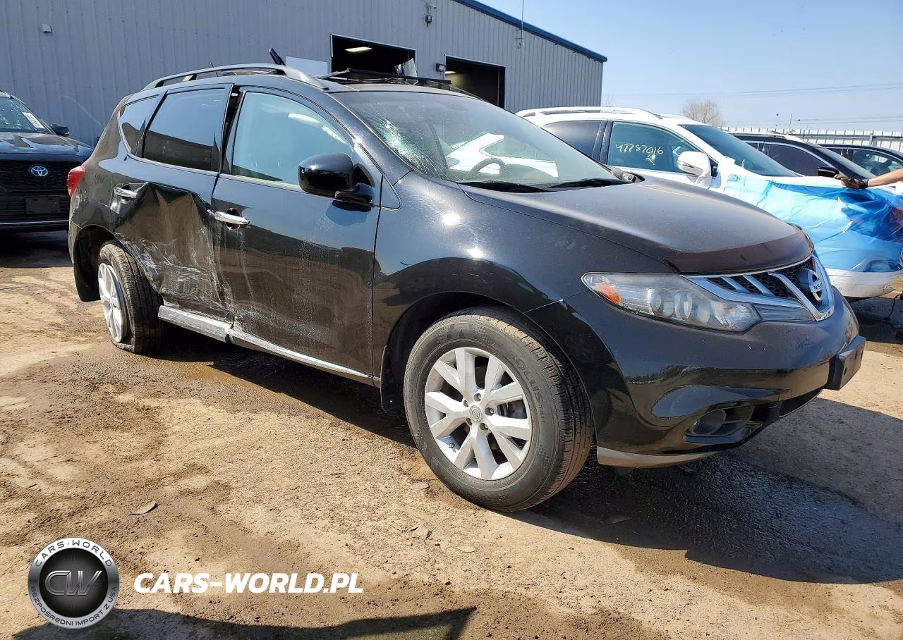 2012 Nissan Murano S VIN:JN8AZ1MW2CW203704 - 4
