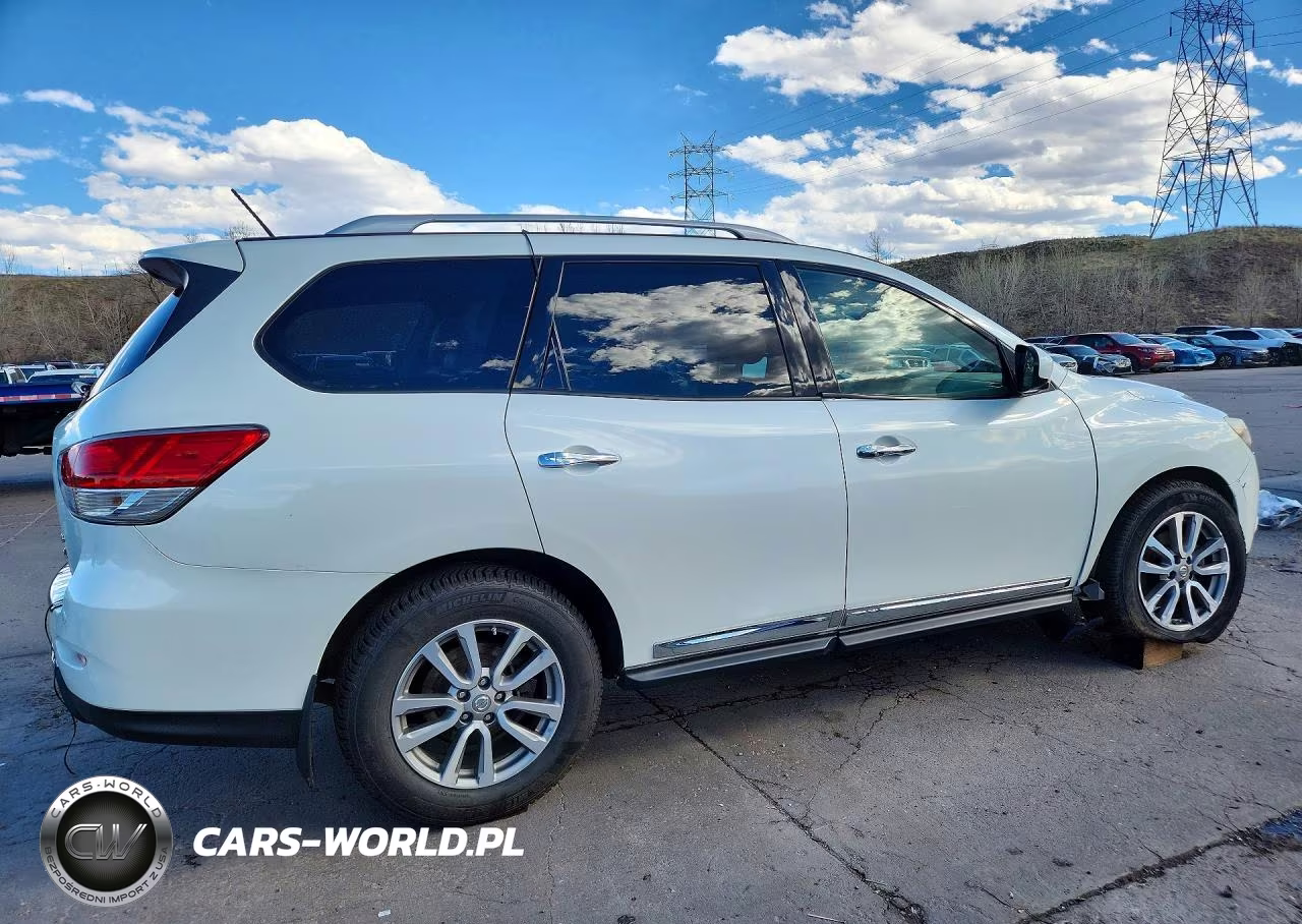 2015 Nissan Pathfinder Sl VIN:5N1AR2MMXFC608789 - 3