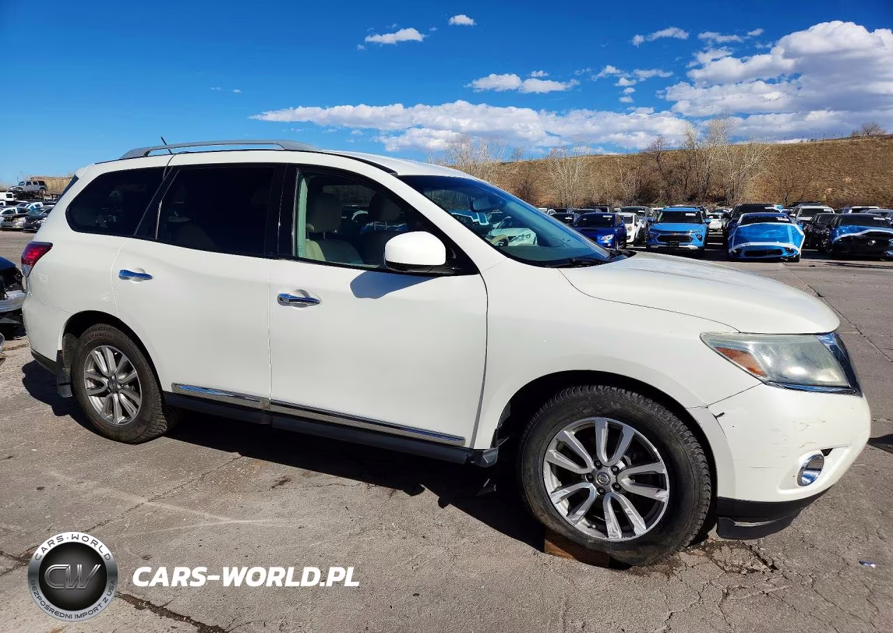 2015 Nissan Pathfinder Sl VIN:5N1AR2MMXFC608789 - 4