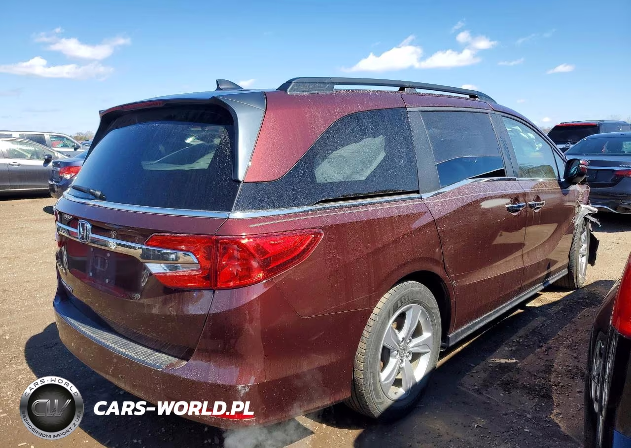 2019 Honda Odyssey Exl VIN:5FNRL6H72KB009287 - 3