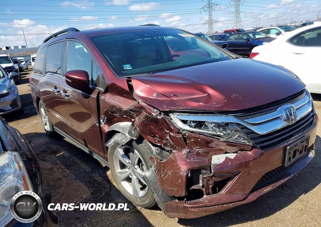 2019 Honda Odyssey Exl VIN:5FNRL6H72KB009287 - 4