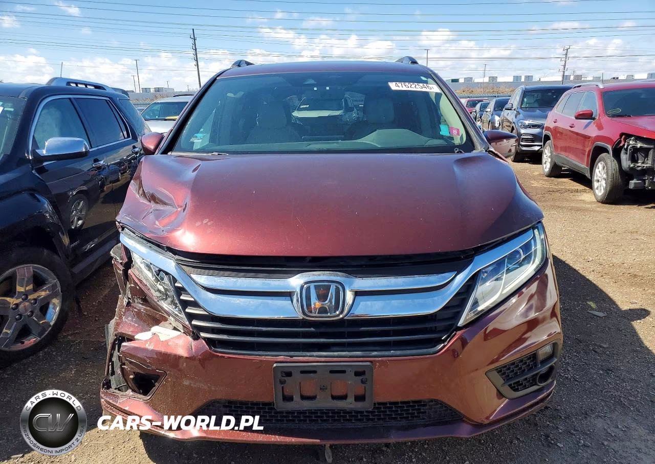 2019 Honda Odyssey Exl VIN:5FNRL6H72KB009287 - 5