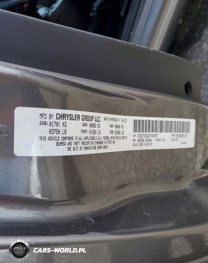 2013 Fiat 500 Electric VIN:3C3CFFGEXDT744797 - 12