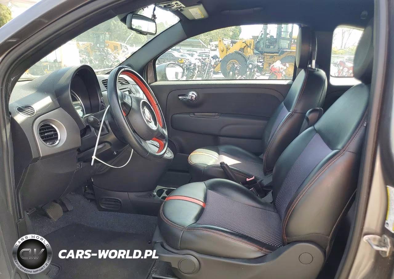 2013 Fiat 500 Electric VIN:3C3CFFGEXDT744797 - 7
