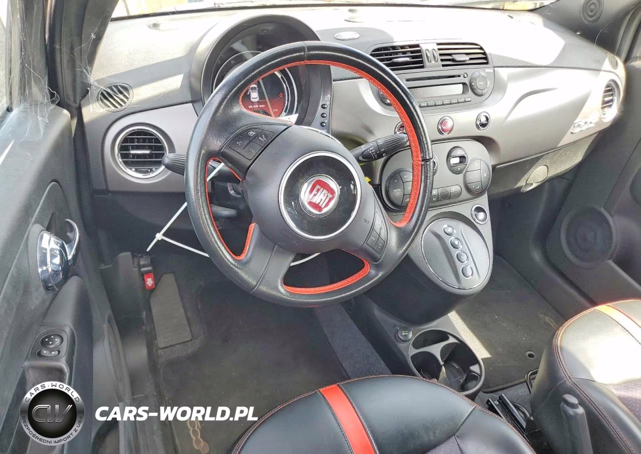 2013 Fiat 500 Electric VIN:3C3CFFGEXDT744797 - 8