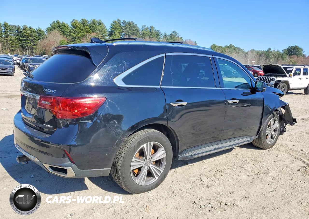 2019 Acura Mdx VIN:5J8YD4H33KL024826 - 3