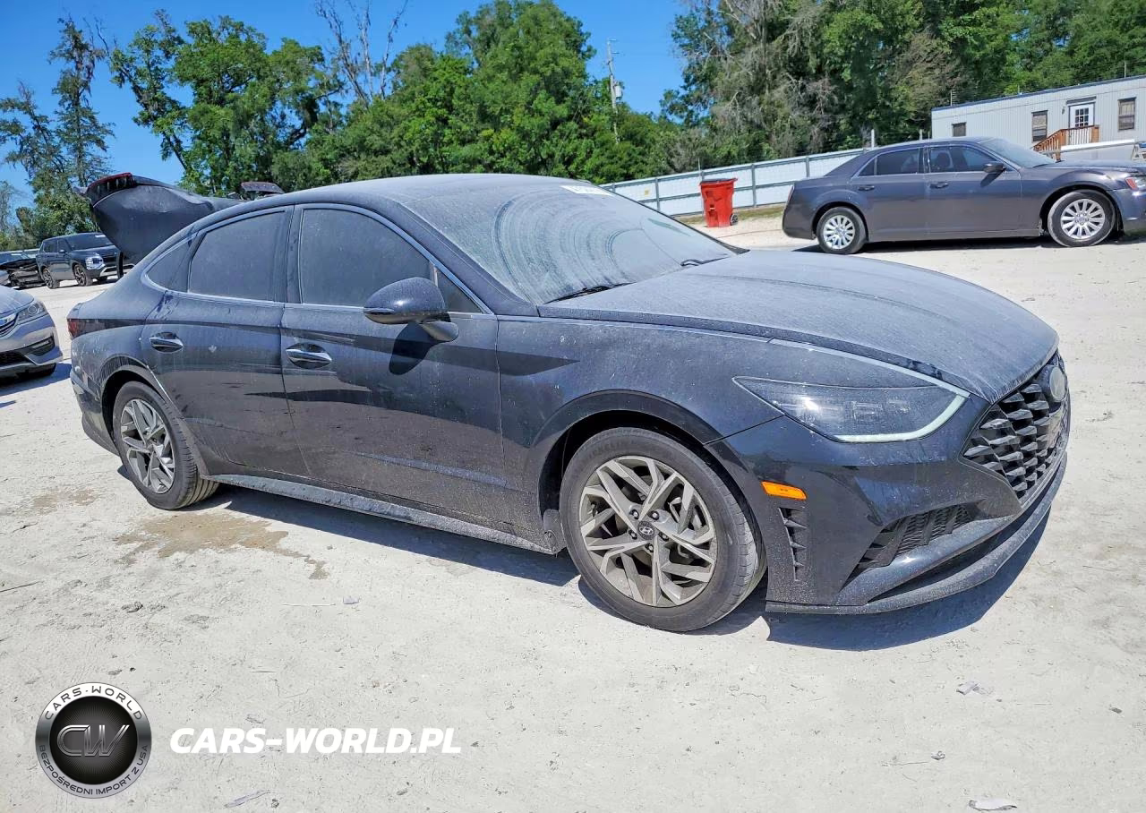2023 Hyundai Sonata Sel VIN:KMHL14JA3PA327629 - 4