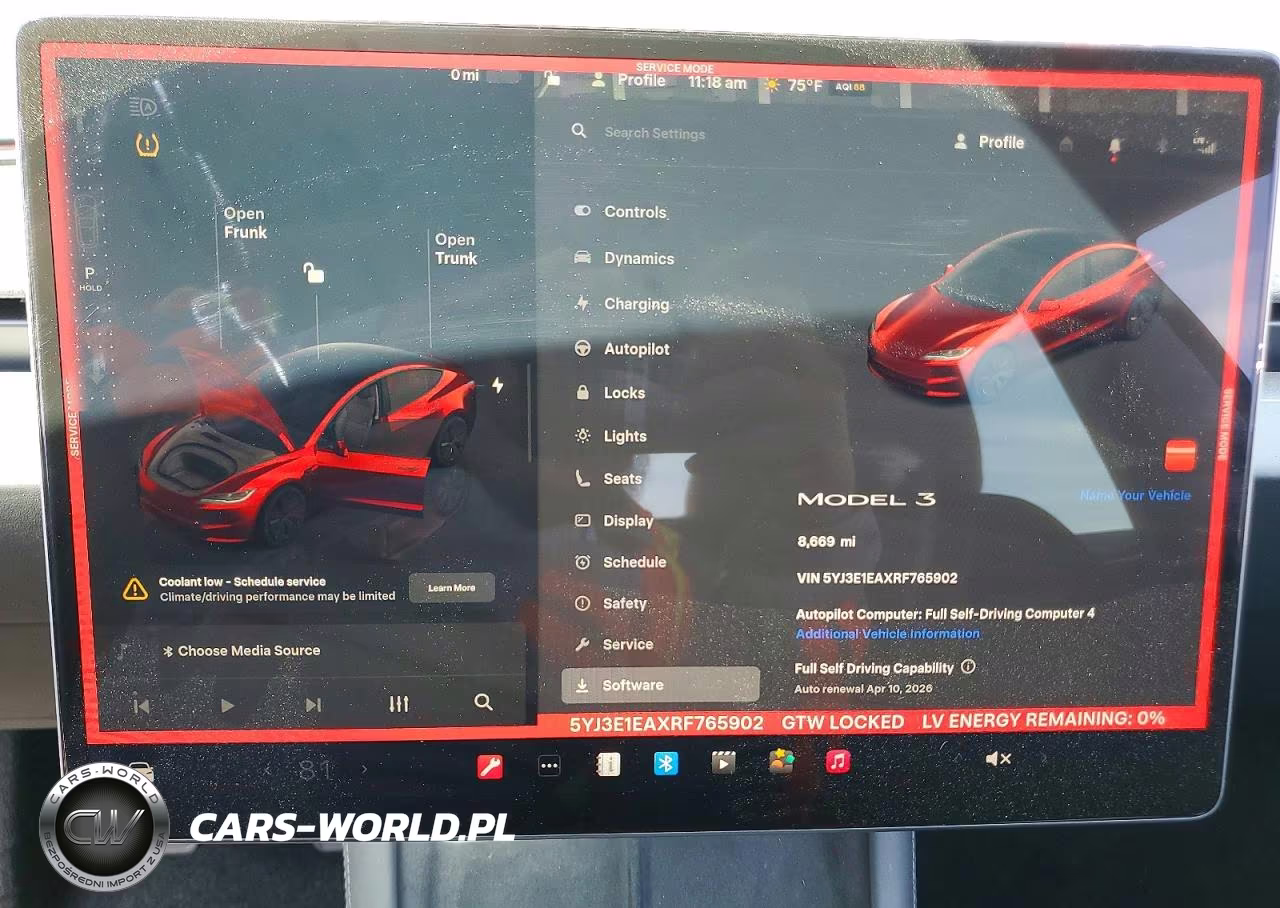 2024 Tesla Model 3 VIN:5YJ3E1EAXRF765902 - 9