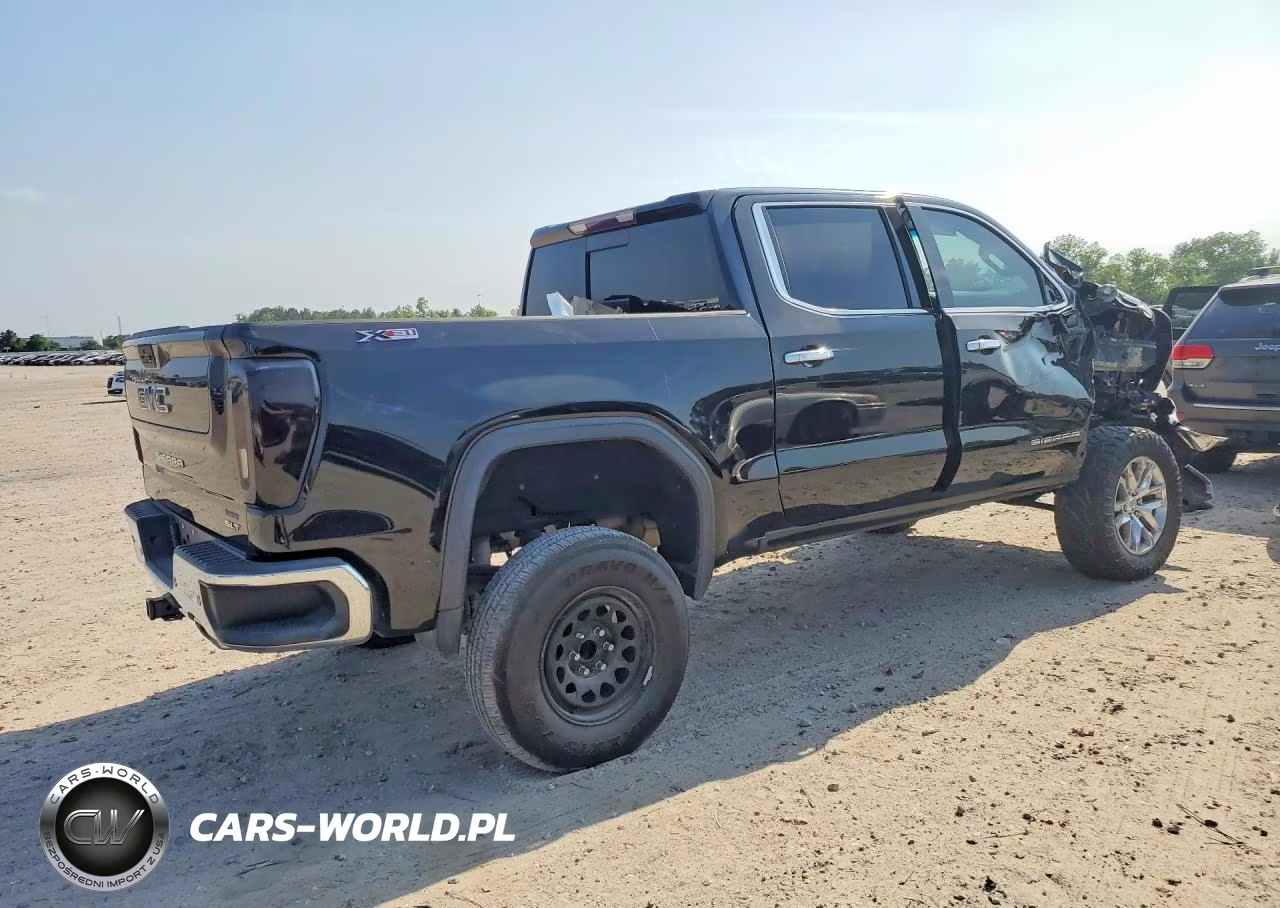2022 GMC Sierra Limited K1500 Slt VIN:3GTU9DED9NG127228 - 3