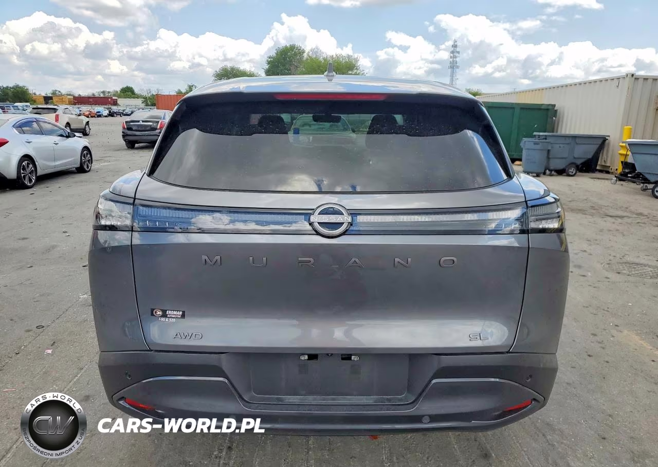 2025 Nissan Murano Sl VIN:5N1AZ3CS3SC105850 - 6