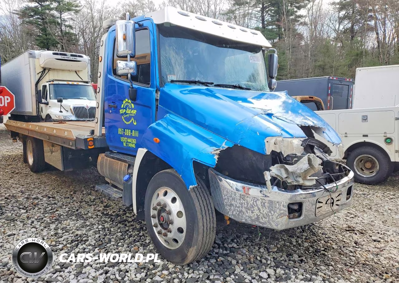 2015 Hino 258-268 VIN:5PVNJ8JNXF4S52027 - 4