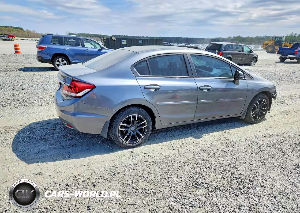 2013 Honda Civic Exl VIN:19XFB2F92DE046335 - 3