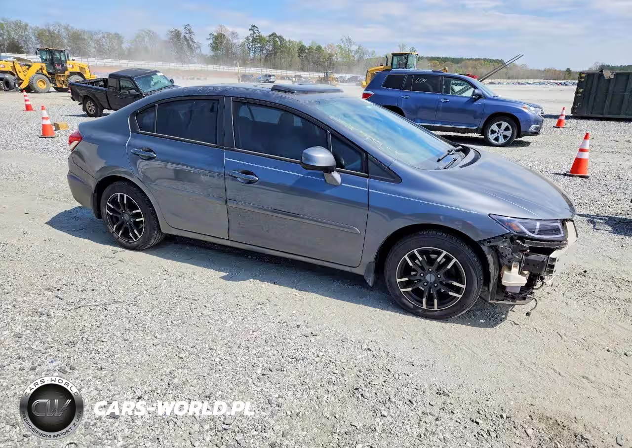 2013 Honda Civic Exl VIN:19XFB2F92DE046335 - 4