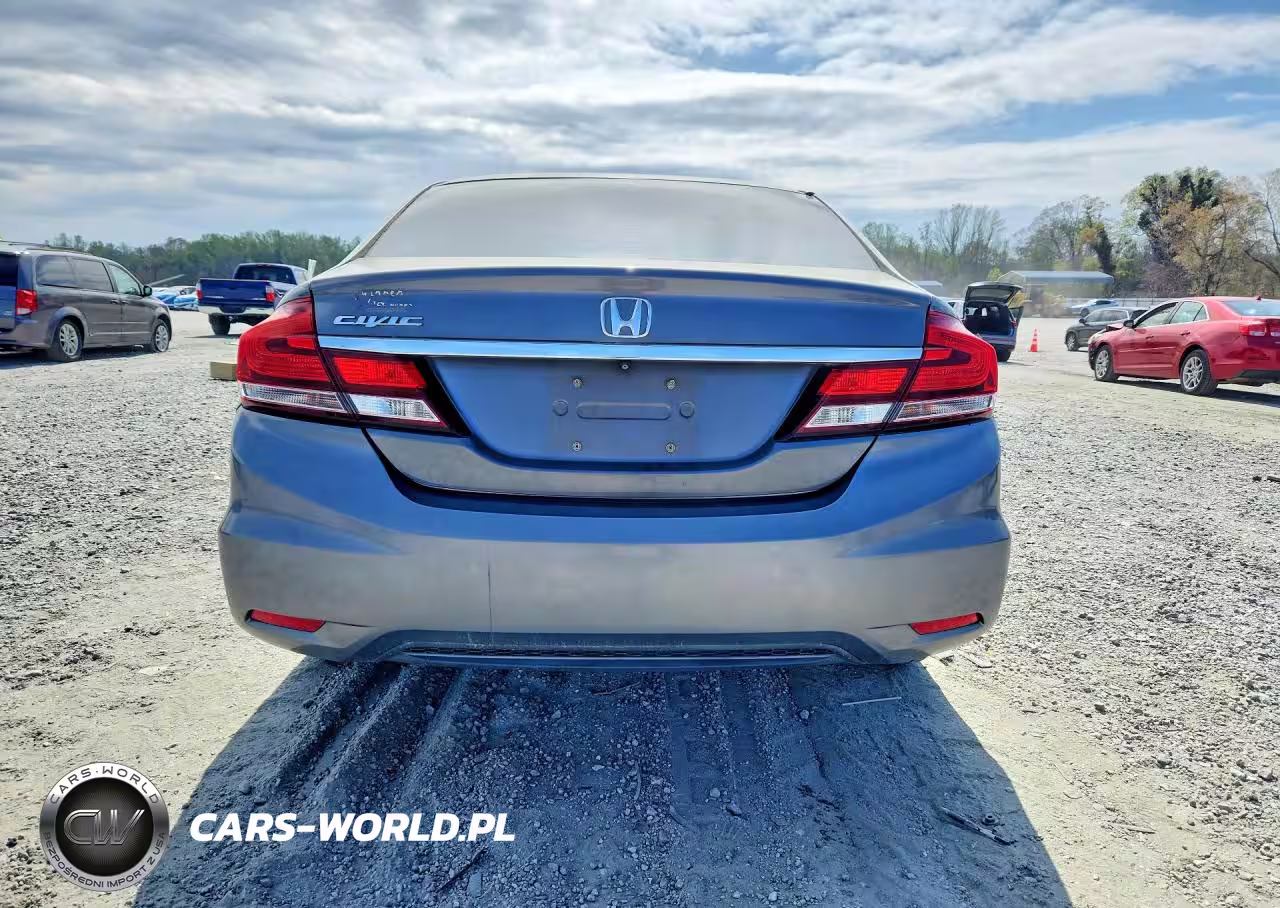 2013 Honda Civic Exl VIN:19XFB2F92DE046335 - 6
