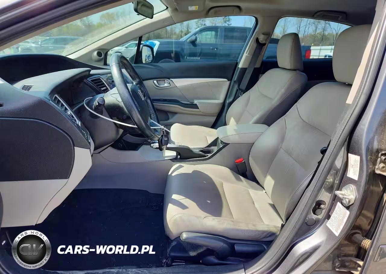 2013 Honda Civic Exl VIN:19XFB2F92DE046335 - 7