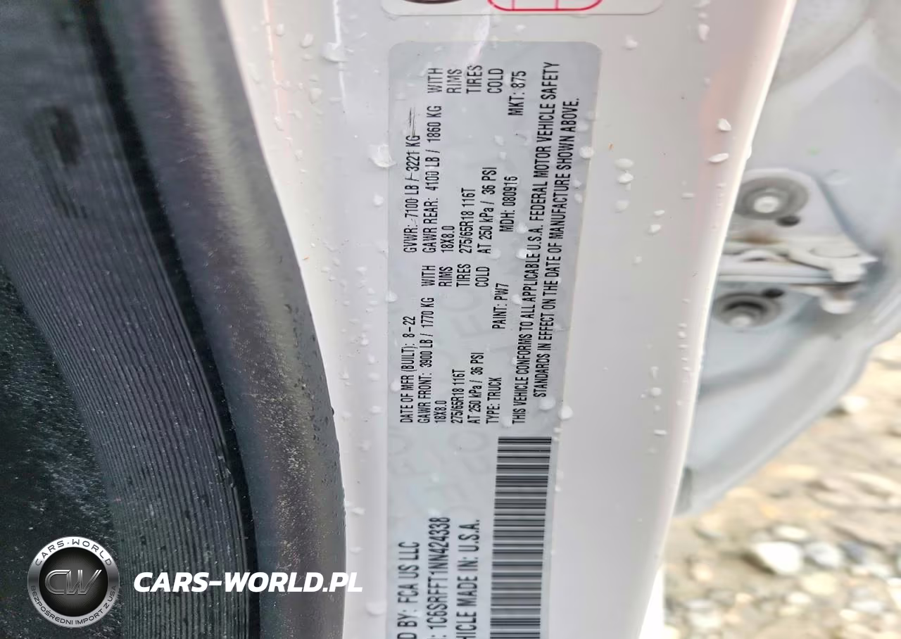 2022 Ram 1500 Big Horn VIN:1C6SRFFT1NN424338 - 13