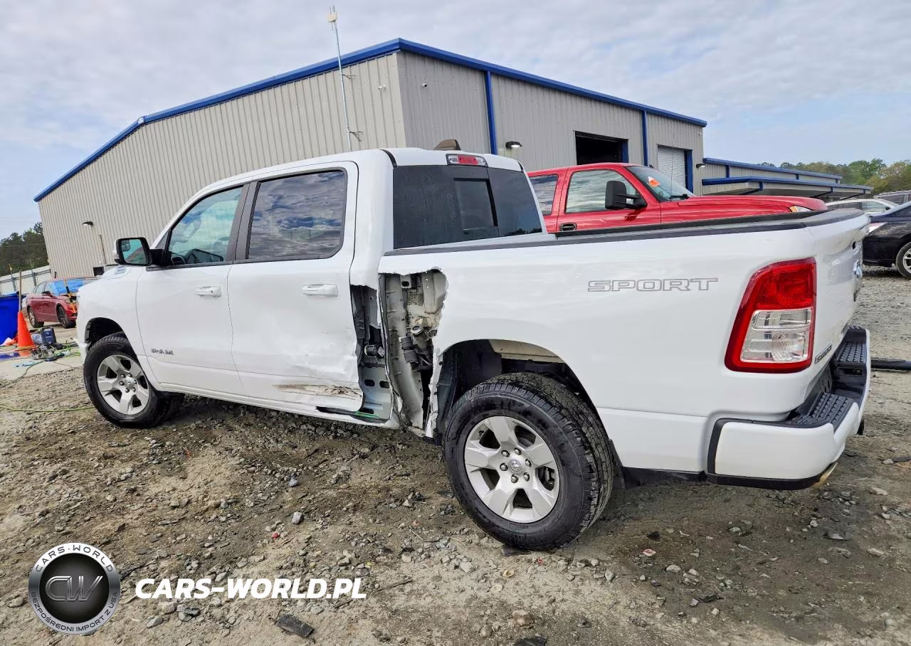 2022 Ram 1500 Big Horn VIN:1C6SRFFT1NN424338 - 2