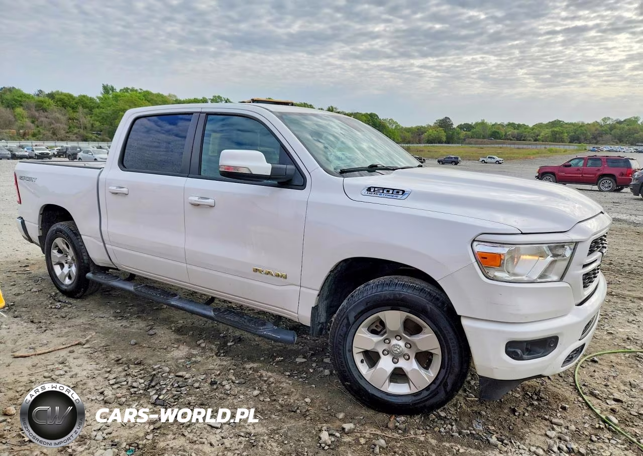 2022 Ram 1500 Big Horn VIN:1C6SRFFT1NN424338 - 4