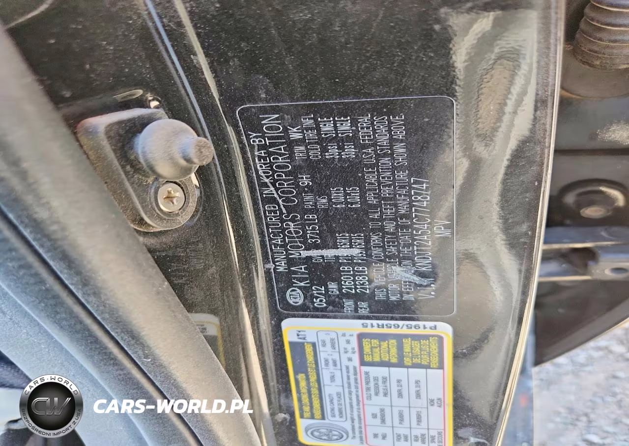 2012 Kia Soul Base VIN:KNDJT2A54C7748747 - 12