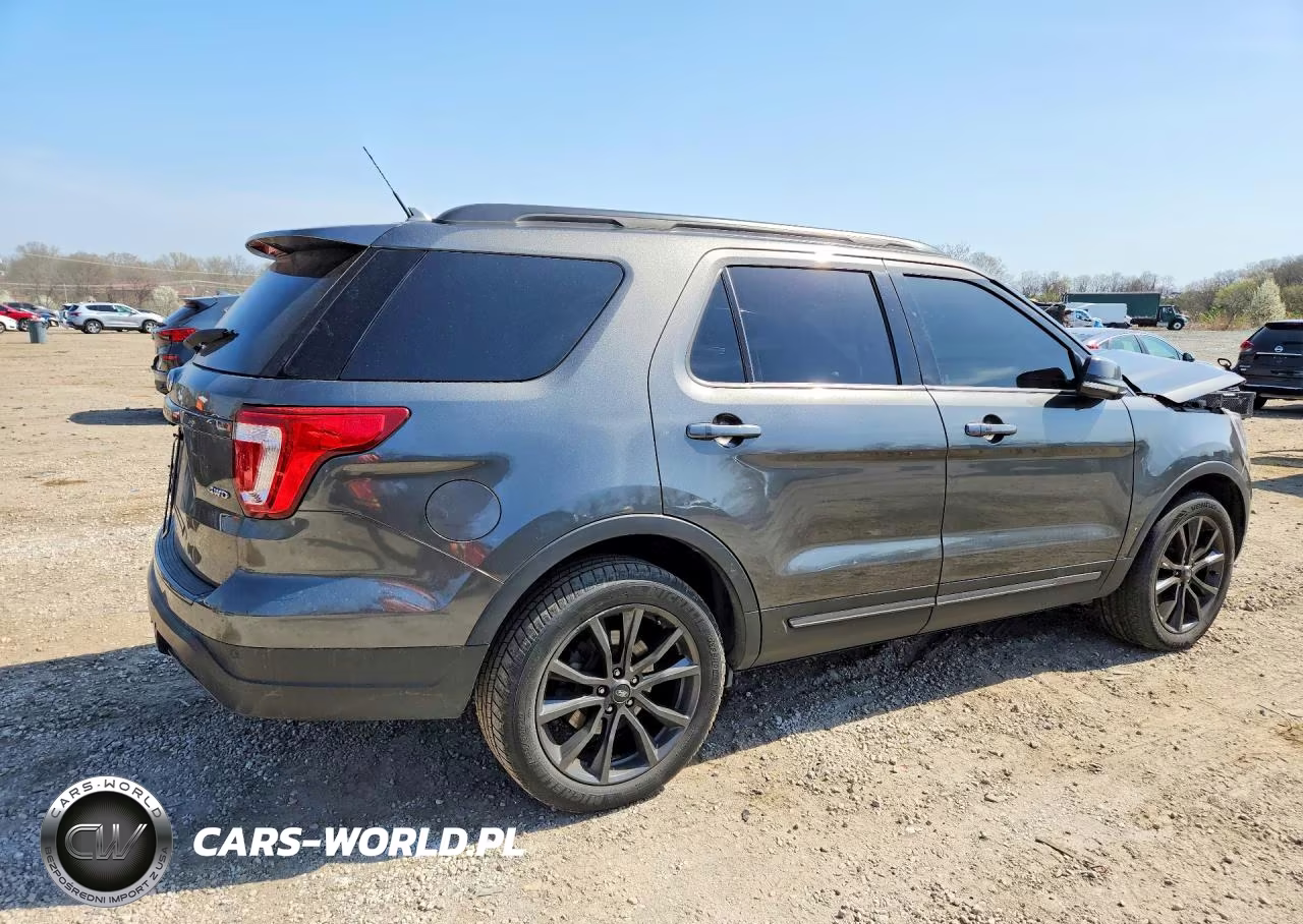 2018 Ford Explorer Xlt VIN:1FM5K8D80JGC47599 - 3