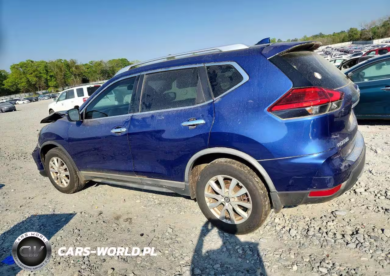 2017 Nissan Rogue Sv VIN:KNMAT2MT6HP606028 - 2