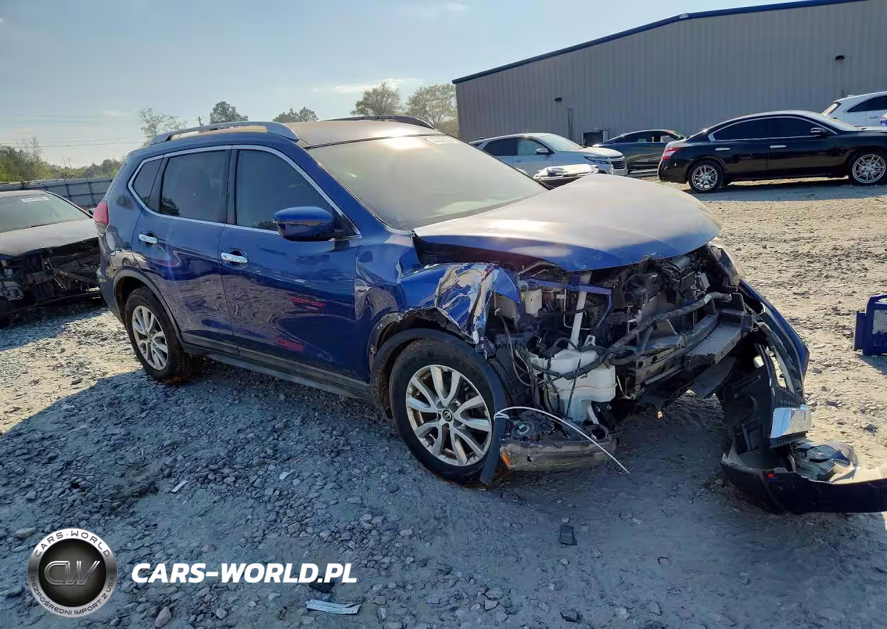 2017 Nissan Rogue Sv VIN:KNMAT2MT6HP606028 - 4
