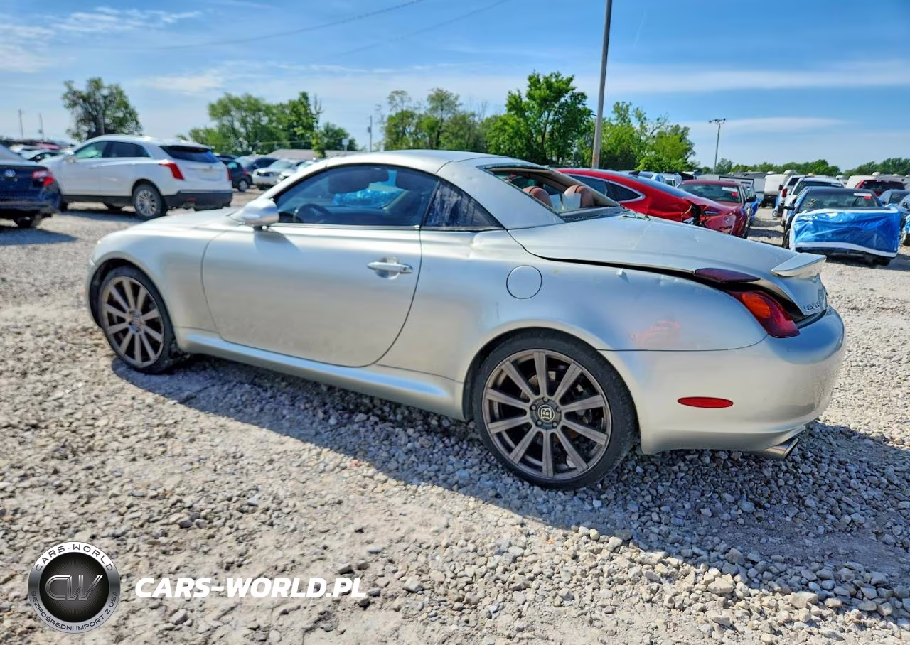 2004 Lexus Sc 430 Base VIN:JTHFN48Y840050372 - 2
