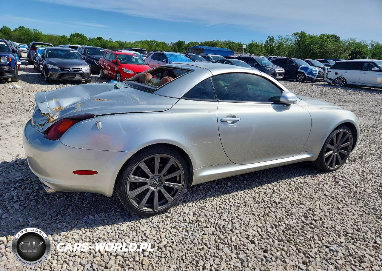 2004 Lexus Sc 430 Base VIN:JTHFN48Y840050372 - 3
