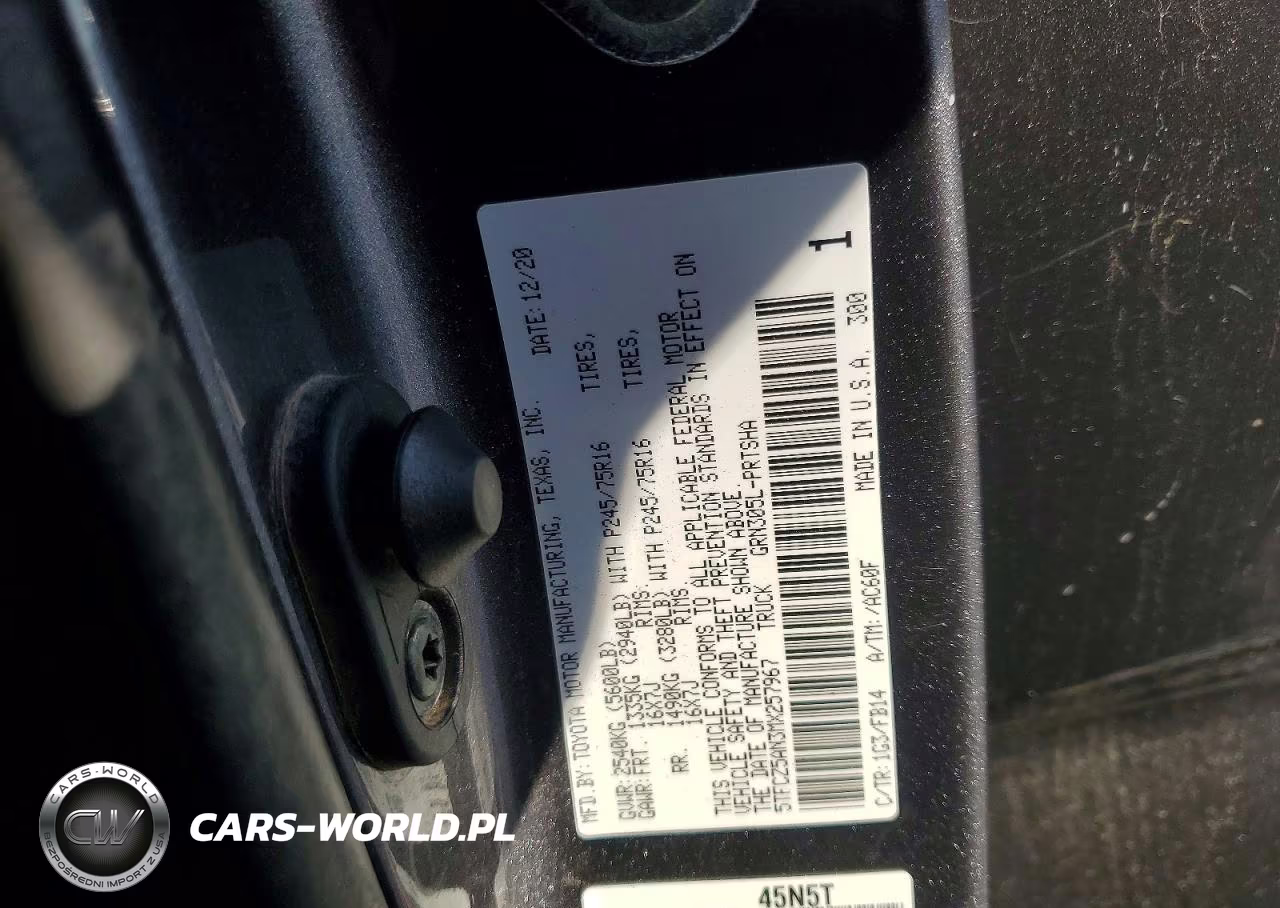 2021 Toyota Tacoma Sr V6 VIN:5TFCZ5AN3MX257967 - 13