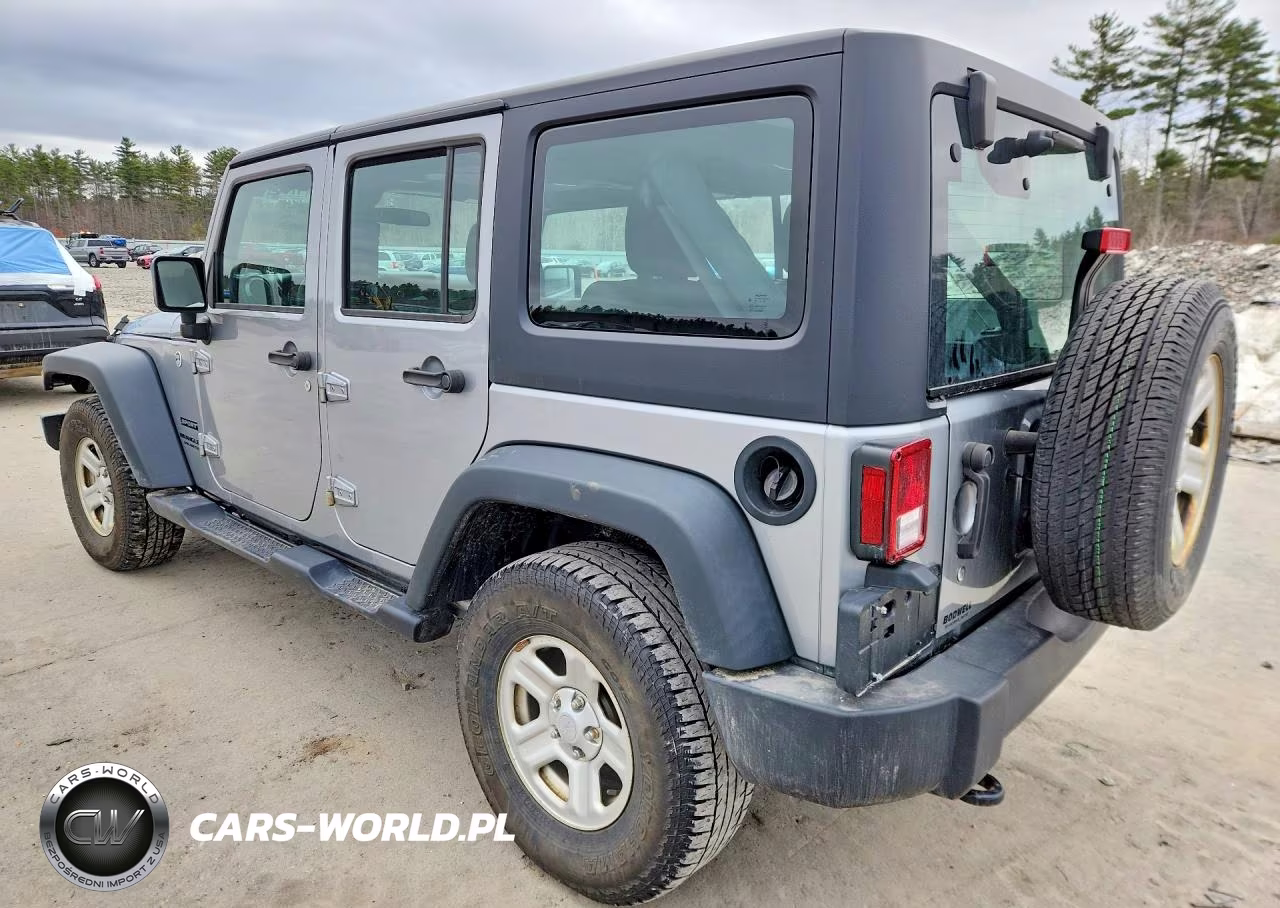 2017 Jeep Wrangler Unlimited Sport VIN:1C4BJWDG7HL542013 - 2