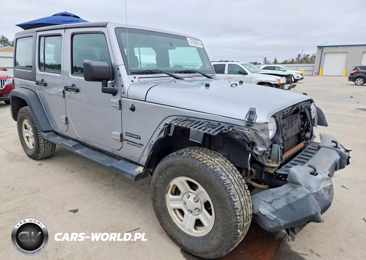 2017 Jeep Wrangler Unlimited Sport VIN:1C4BJWDG7HL542013 - 4